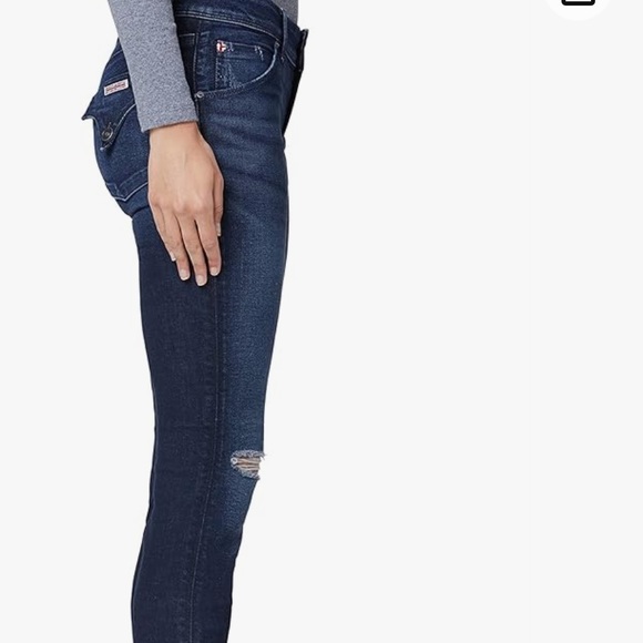 Hudson Mid Rise Skinny Collin Jeans - Campus- Sz. 33 - Picture 3 of 6